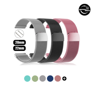 Pulseira Milanese de Pino 22mm