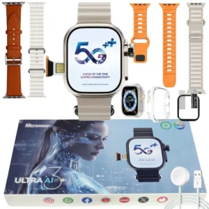 Microwear Ultra 3 AI 5G 49mm Amoled | Micro SIM | 32GB | 2GB Ram