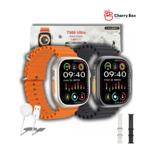 T900 Ultra 49mm Series 9 | 2 Pulseiras | NFC Automação | Exercício | Homol Anatel