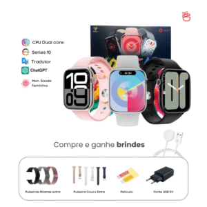 HW X Mini 41mm | Amoled | 3 pulseiras