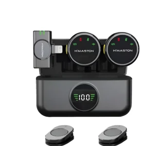 Microfone lapela MK18 Lightning 2em1